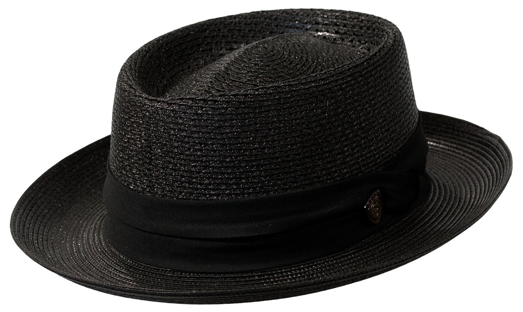 Dobbs Bishop Milan Straw Pork Pie