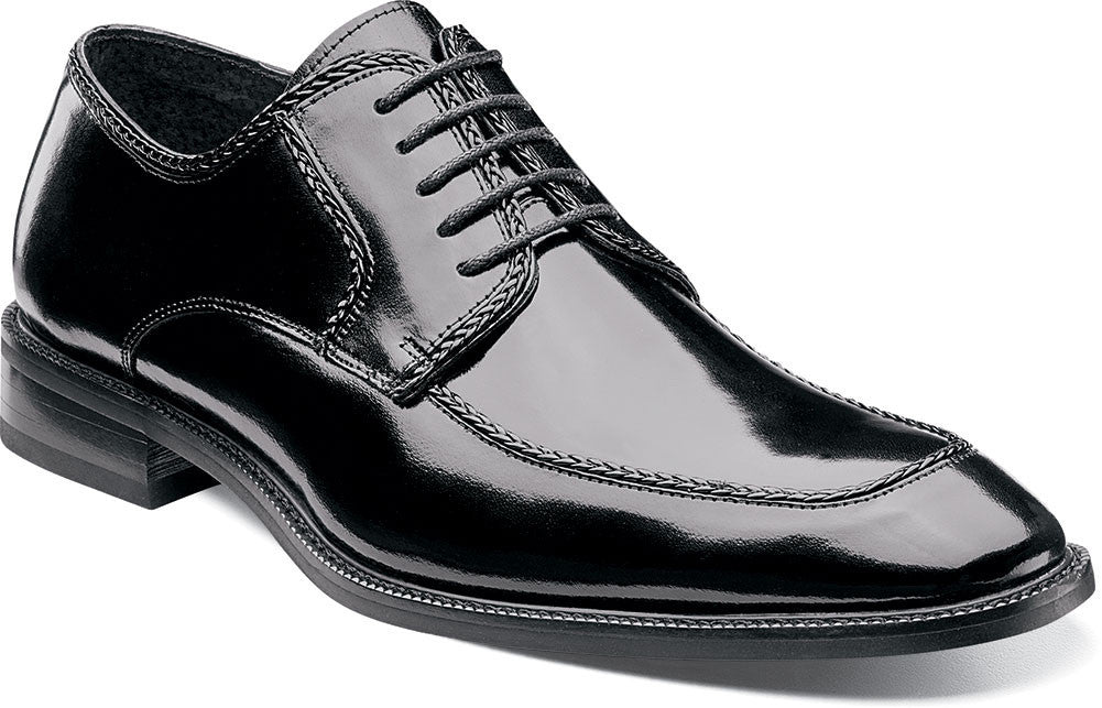 Bramwell Moc Toe Oxford By Stacy Adams BLACK / 7, Shoes - STACYADAMS, Levine Hat Co. - 4
