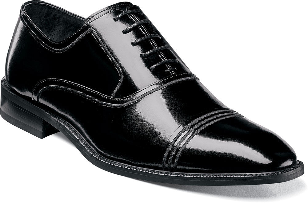 Bingham Cap Toe Oxford by Stacy Adams BLACK / 7, Shoes - STACYADAMS, Levine Hat Co. - 5
