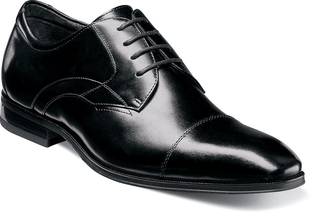 Fitzgerald BLACK / 7, Shoes - STACYADAMS, Levine Hat Co. - 1