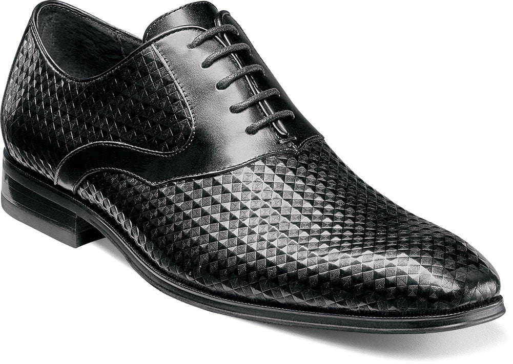 Fidello BLACK / 7, Shoes - STACYADAMS, Levine Hat Co. - 1