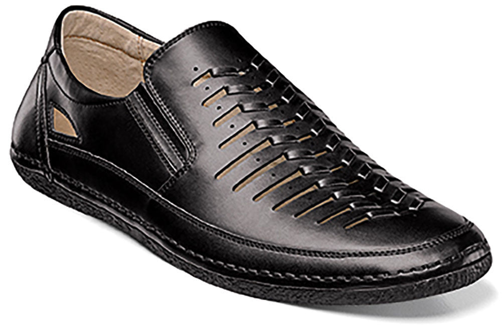 Naples Moc Toe Slip-on by Stacy Adams BLACK / 7, Shoes - STACYADAMS, Levine Hat Co. - 6