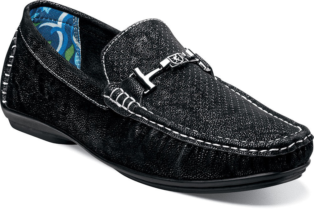 Pomp moc toe bit slip-on driver by Stacy Adams BLACK / 7, Shoes - STACYADAMS, Levine Hat Co. - 2
