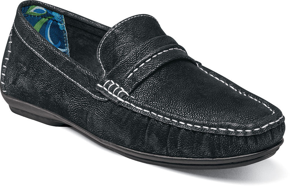 Park Moc Toe Saddle Slip-on by Stacy Adams BLACK / 7, Shoes - STACYADAMS, Levine Hat Co. - 6