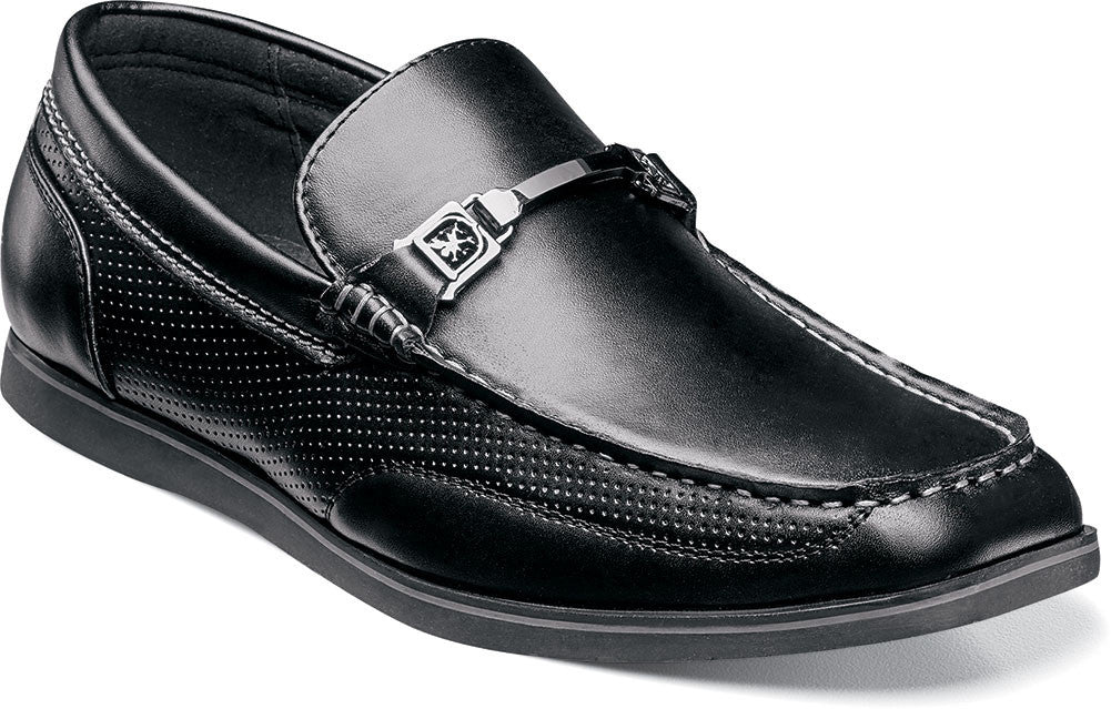 Chaz moc toe bit slip-on by Stacy Adams BLACK / 7, Shoes - STACYADAMS, Levine Hat Co. - 3