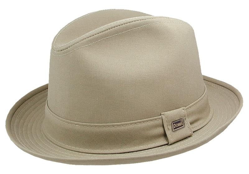 Dobbs Andes Cotton Rain Hat TAN / L, Hats - DOBBS, Levine Hat Co. - 1