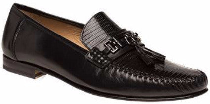 Cafaro Moccasin by Mezlan Black / 8, Shoes - Mezlan, Levine Hat Co. - 1