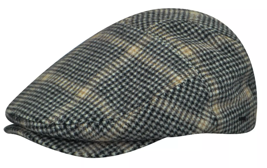 Bailey Smit Wool Blend Houndstooth 5-panel Cap