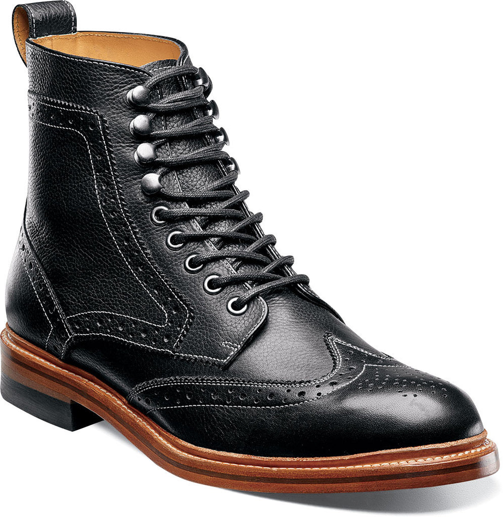 Madison II Wing Tip Boot by Stacy Adams BLACK / 7, Shoes - STACYADAMS, Levine Hat Co. - 2