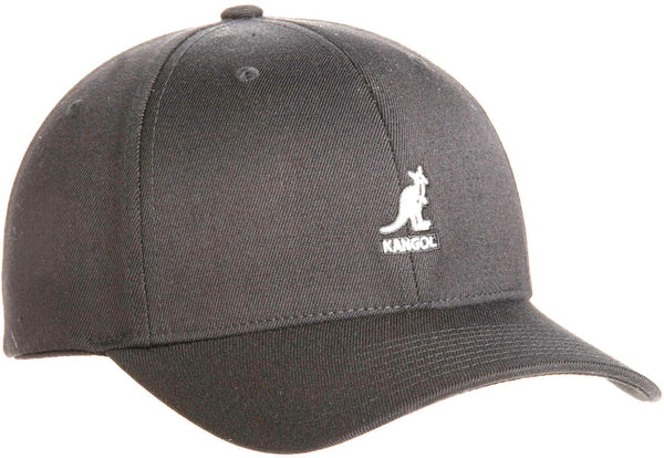 Kangol Wool Flexfit Baseball BLACK / L/XL, Hats - KANGOL, Levine Hat Co. - 1