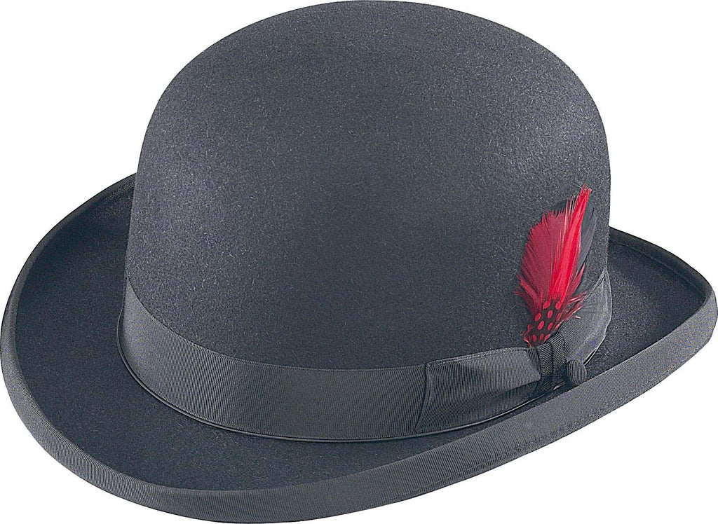 Selentino Fur Felt Derby BLACK / 6 7/8, Hats - SELENTINO, Levine Hat Co.