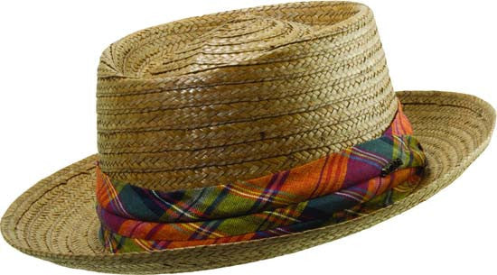 Scala Slammin' Sam Coconut Fedora BROWN / M, Hats - SCALA, Levine Hat Co.