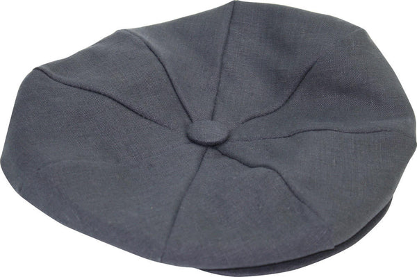 Dobbs Wellington (linen) GREY / M, Hats - DOBBS, Levine Hat Co. - 4