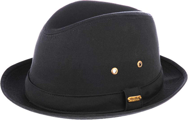 Stetson Tacoma Rain Hat BLACK / XXL, Hats - STETSON, Levine Hat Co. - 1