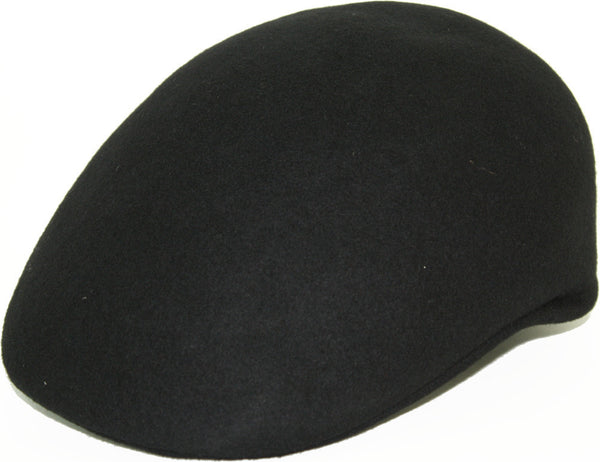 Stefeno Wool Felt Dome BLACK / S, Hats - STEFENO, Levine Hat Co. - 1