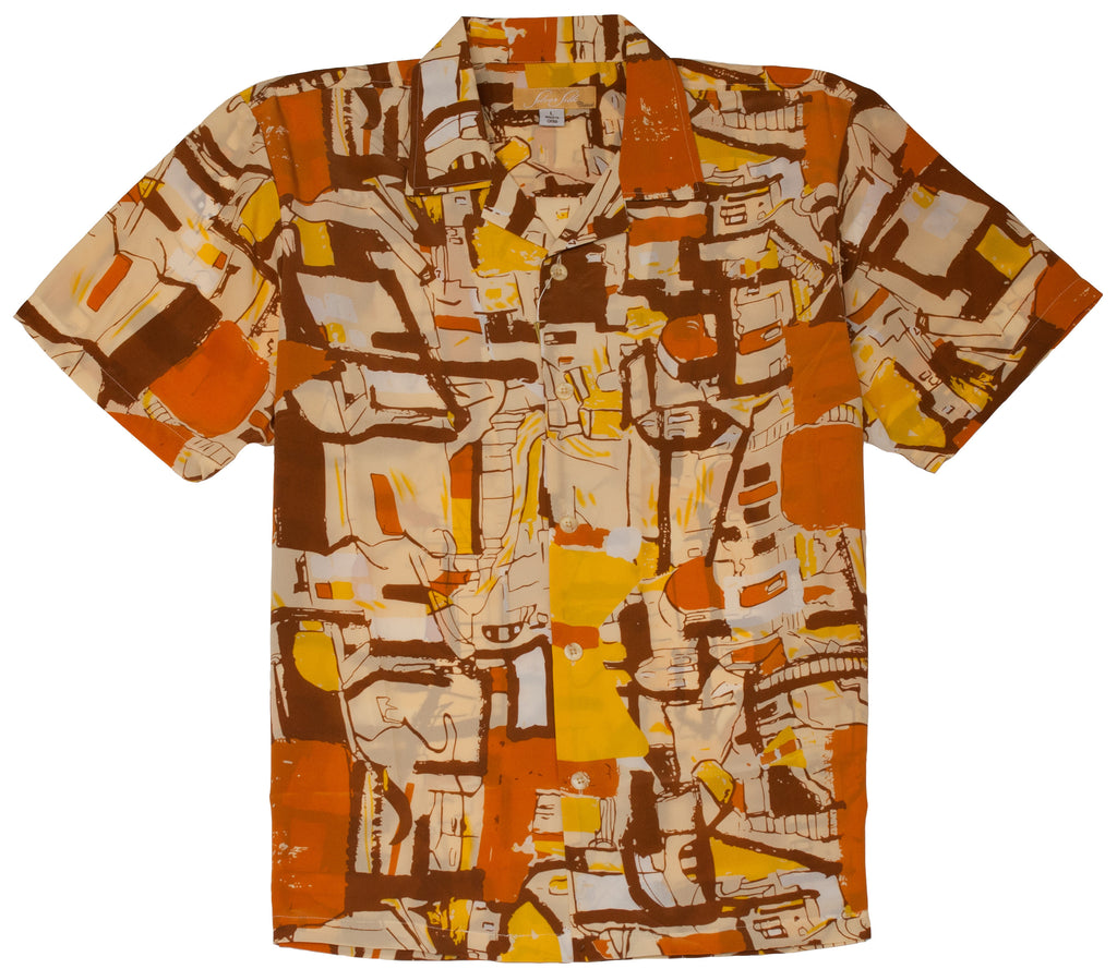 2578 Print SilverSilk Shirt