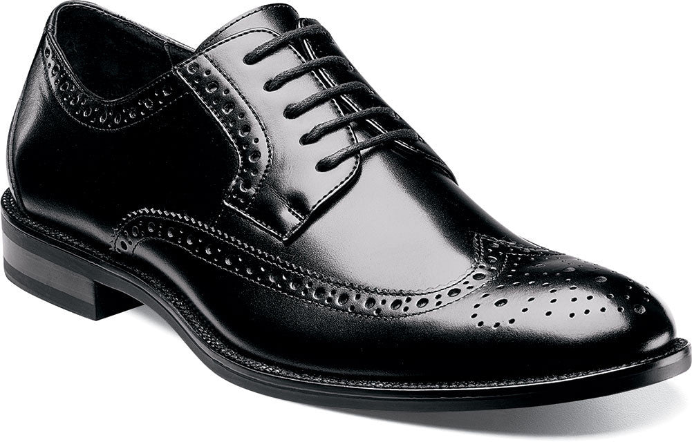 Garrison BLACK / 7, Shoes - STACYADAMS, Levine Hat Co. - 4