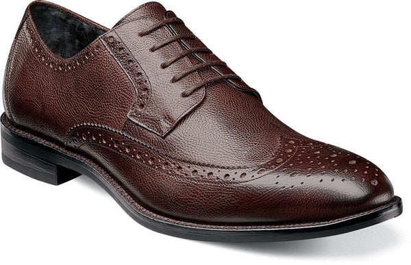 Garrick BROWN / 7, Shoes - STACYADAMS, Levine Hat Co. - 1