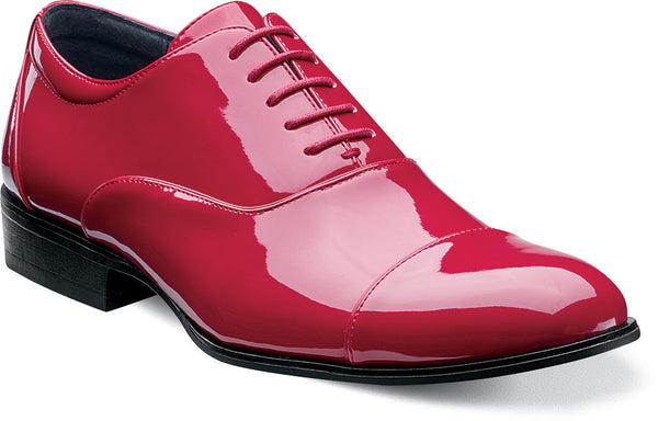 Gala Cap Toe Oxford by Stacy Adams RED / 6, Shoes - STACYADAMS, Levine Hat Co. - 1