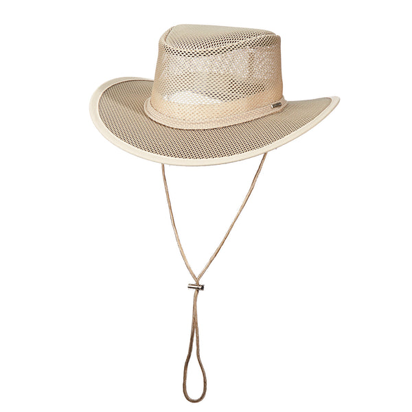 Stetson Mesh Covered Safari CLAY / S, HATS - STETSON, Levine Hat Co. - 2