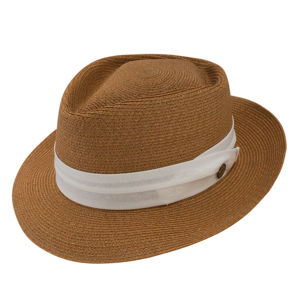 Stetson Track Day Hemp Straw Fedora