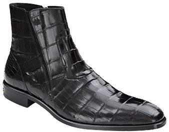 Belucci Alligator Boot by Mezlan BLACK / 9, Shoes - Mezlan, Levine Hat Co.