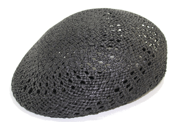 Capas Vented Ascot BLACK / S, Hats - CAPAS, Levine Hat Co. - 1