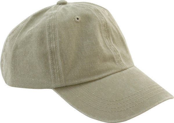 Khaki Washed Baseball Cap , cap - Levine Hat Co., Levine Hat Co.