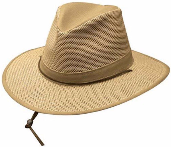 Henschel Packable Safari Breezer KHAKI / L, Hats - HENSCHEL, Levine Hat Co. - 1